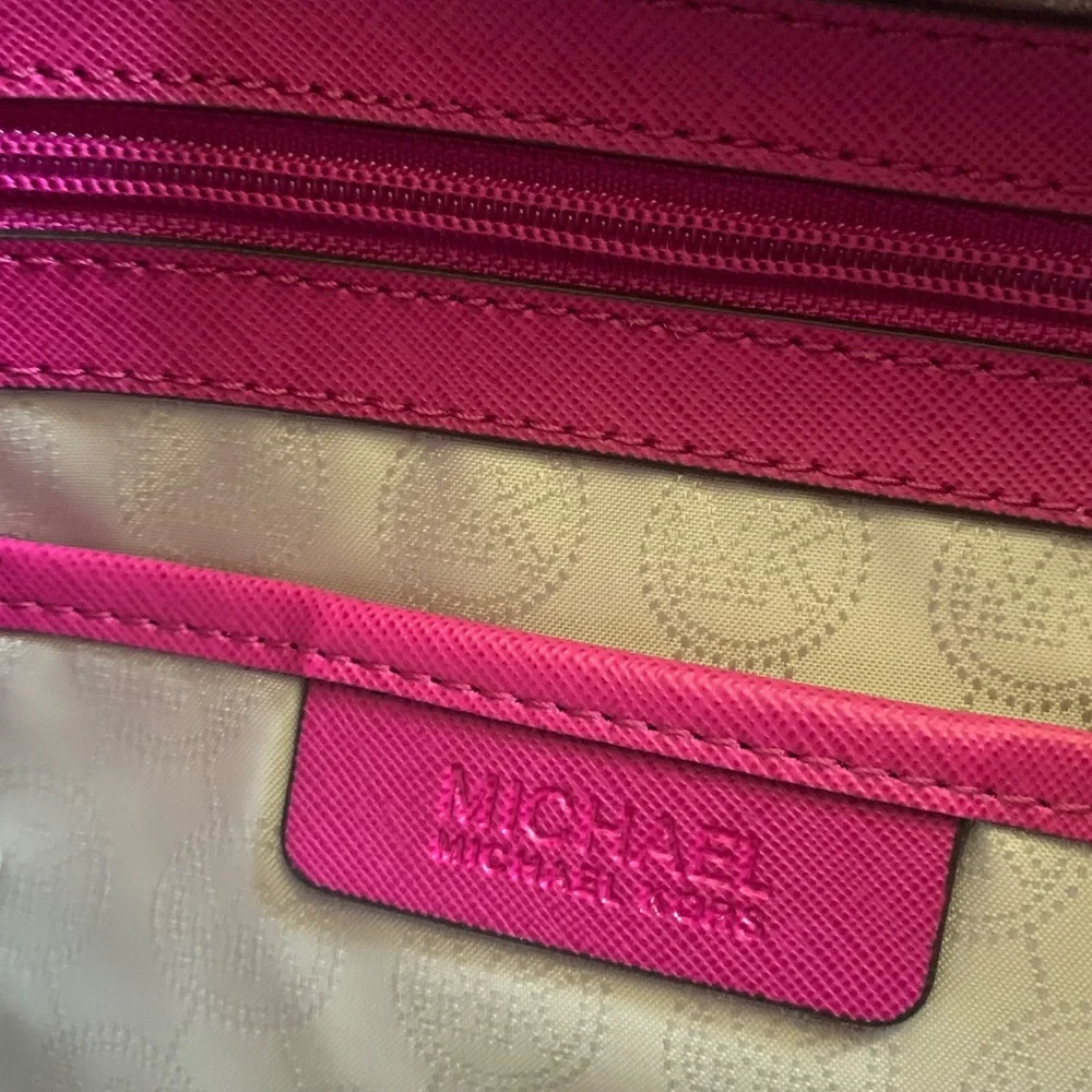 Michael Kors Magenta Pink Tote Handbag